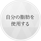 自分の脂肪を使用する