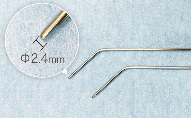 細やかな注入でしこりリスクを軽減できる