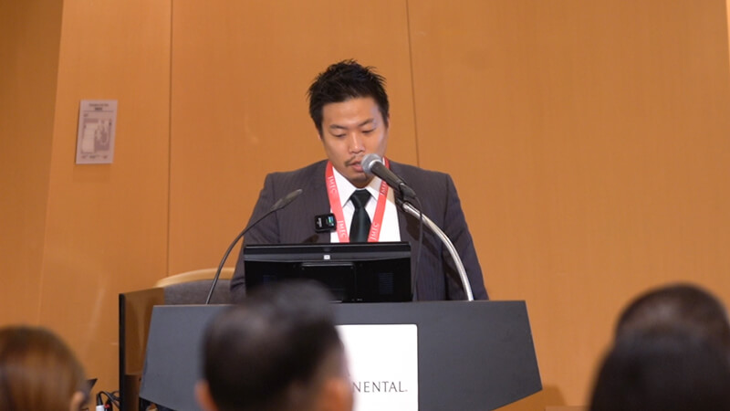 森医師の発表の様子
